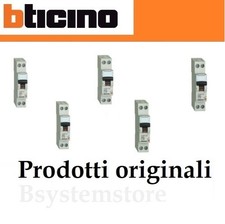 INTERRUTTORE  BTICINO MAGNETOTERMICO 1P+N - FC881- da 6-10-16-20-25A 4,5Ka