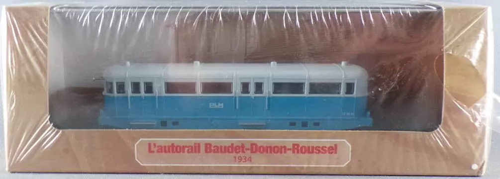 Autorail Baudet-Donon-Roussel ZZ 60A1 Atlas HO 1934 miniature ferroviaire de collection neuve