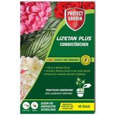 Protect Garden Lizetan Plus Combist&auml;bchen 40 St&uuml;ck Blattl&auml;use Wei&szlig;e Fliege