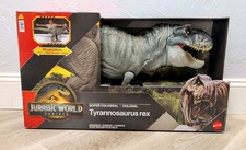 NEW Jurassic World Rebirth Tyrannosaurus Rex Super Colossal Mattel