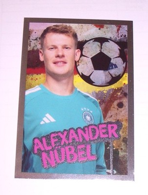 EDEKA Fußball-WM 2026 Panini Sammelkarte Nr. 71, Alexander Nübel, Glitzer
