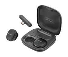 Wireless Lavalier Lapel Clip Microphone with Charging Case  Ai Noise Reduction...