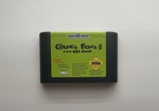 Sega Genesis- Chuck Rock II: Son of Chuck- 1993- Tested- Working Game Cartridge