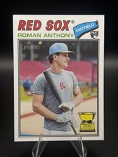 2026 Topps Heritage Roman Anthony #86 Image Variation SSP Rookie RC MLB Card 