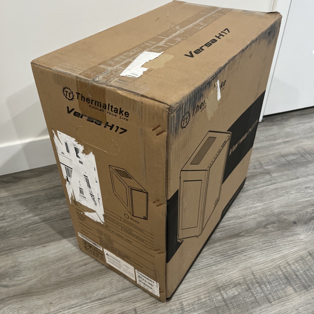 Thermaltake Versa H17 Window Micro Tower Noir à Prix Carrefour