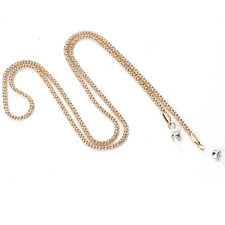   Gold Anti Slip Sunglasses Strap Alloy Eyeglass Glasses Chain Reading Glasses