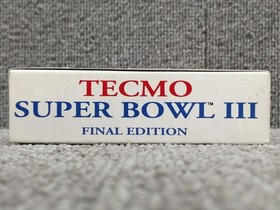 TECMO TECMO Bowl 3 Final Edition Famicom Software Japan 2m