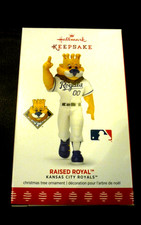Kansas City Royals NIB Royals Sluggerrr MLB Hallmark Ornament(New)