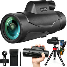 HD 8X42 Monocular Telescope for Adult - Tripod  Phone Adapter
