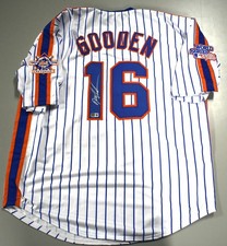 Doc Dwight Gooden Signed New York Mets Custom Baseball Jersey Autograph BAS HOLO
