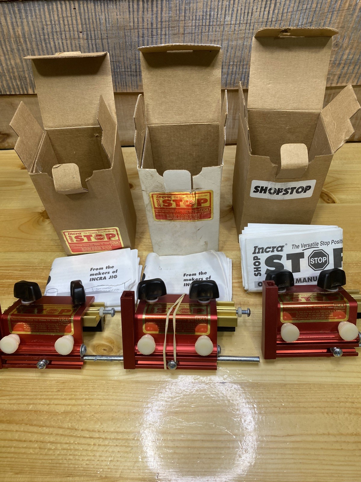 (Lot of 3) INCRA Shop Stop USA! Fast ship!