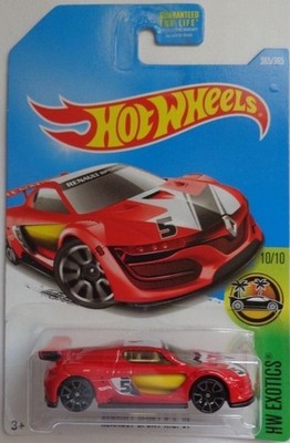 Hot Wheels 2017 HW Exotics Renault Sport R.S. 01 365/365, rot
