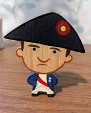 Napoleon Bonaparte Wooden Figure