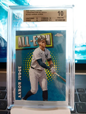 2025 Topps Chrome Logofractor All-Etch Aaron Judge Beckett PRISTINE 10 - Yankees