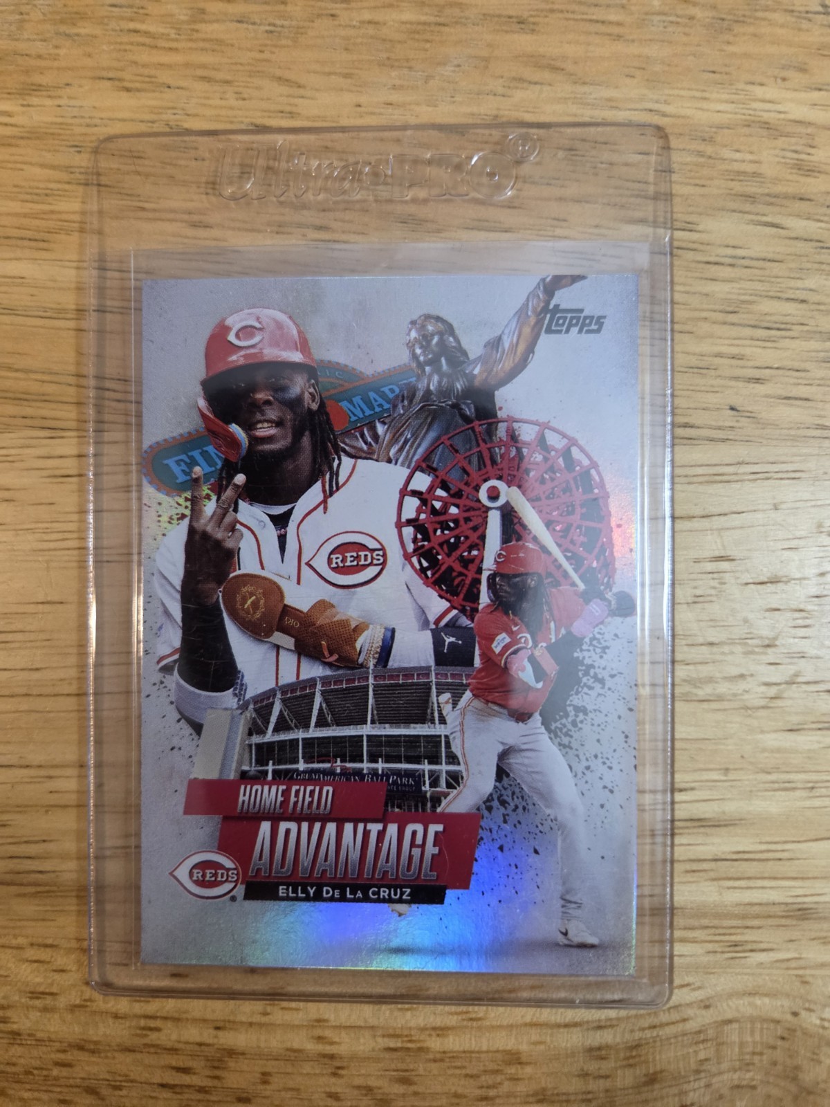 2025 Topps Series 1 Home Field Advantage Elly de La Cruz #HA-16