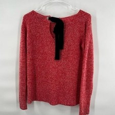 Ann Taylor pink pullover sweater top size S