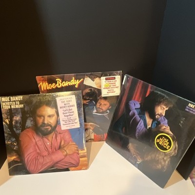 Moe Bandy Devoted To Your Memory Motel Matches Cheatin' LP Vinyl Country Columb 