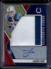 2024 Panini Phoenix #RS-LLU Laiatu Latu Rookie Silhouettes Red #/99