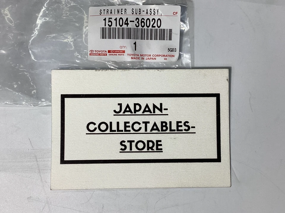 Toyota Avalon Camry Lexus ES300h ES350 OEM Genuine Oil Strainer 15104-36020 - Image 2 of 2