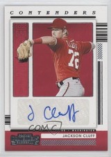 2021 Panini Contenders Contenders Auto Jackson Cluff #CA-CL Auto 0ie5