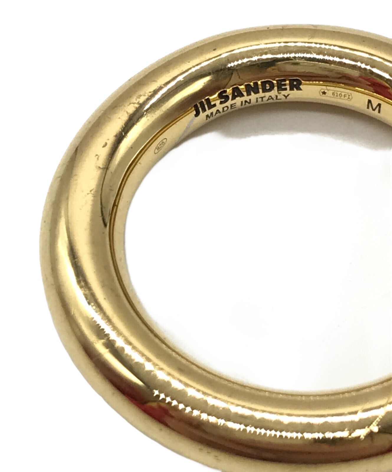 JIL SANDER Ring Gold Authentic From Japan — image 16