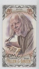2021 Topps Allen & Ginter's Mini Black Border Tom Bunk #250 1u1