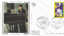 FRANCE 2001 FDC BARBARA YT 3396