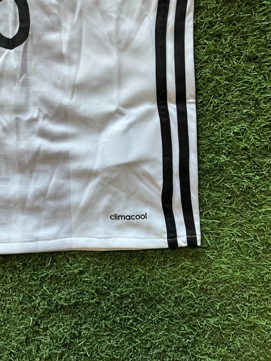 adidas Germany Youth Home Jersey 15/16 Legend Ozil #8 - White | eBay