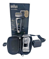 Braun Series 9 Pro 9517s Electric Shaver Silver Type 5793 Wet/Dry w/Case Box