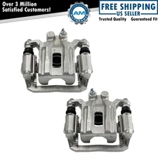 New Rear Brake Caliper Assembly w/ Bracket & Hardware Pair for Nissan Truck