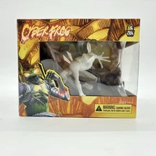 All Caps Comics Hall Of Heroes CYBERFROG Action Figure Limited Edition White