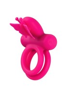 Calexotics Butterfly Dual Ring Vibration Silikon Rosa Penis Pink Herren