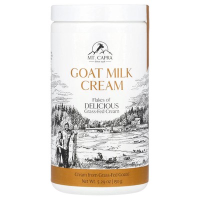 Goat Milk Cream Flakes, 5.29 oz (150 g)