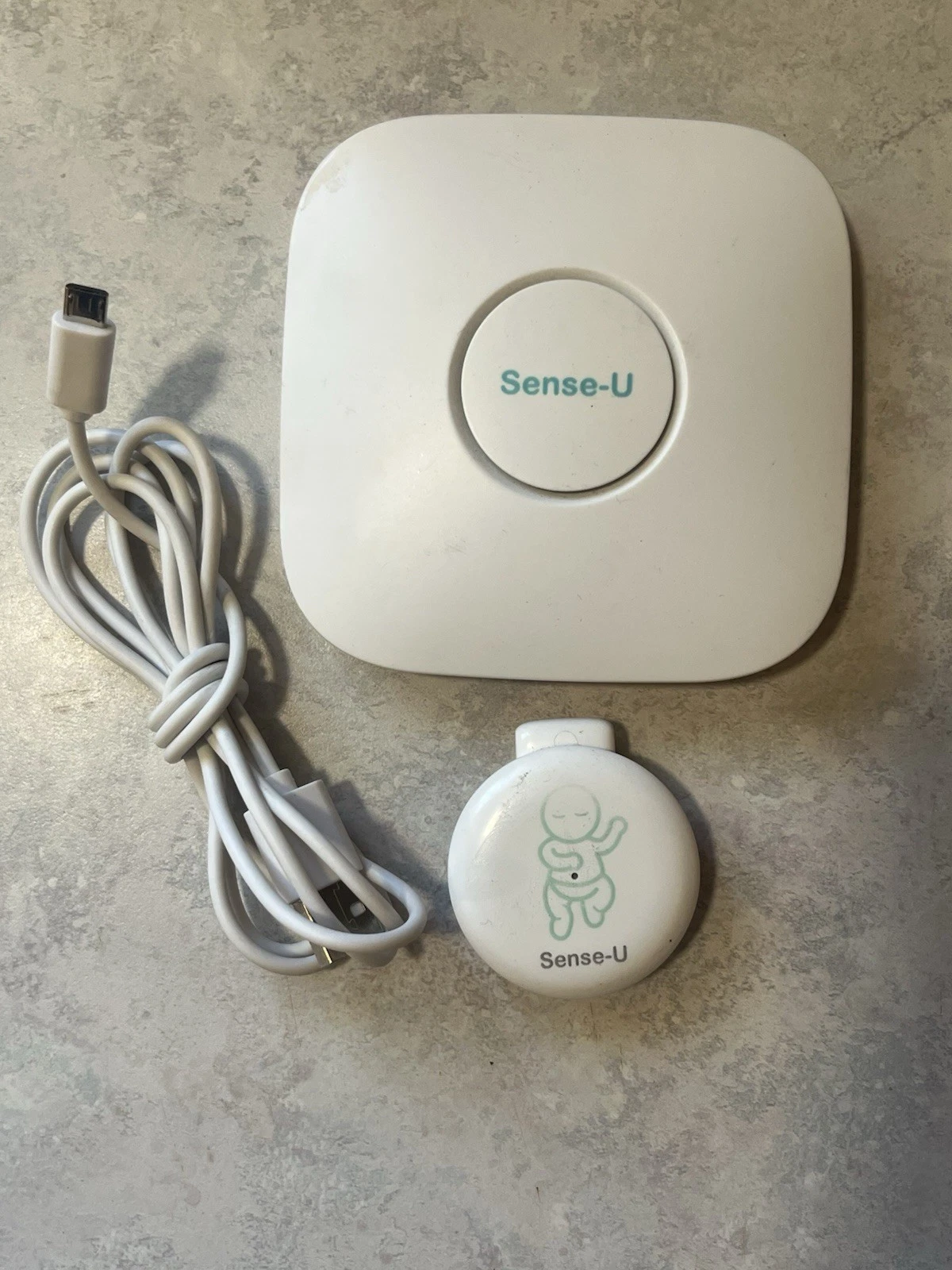 Sense-u Baby Monitor 2 w/Base Station Model MSU220 With Power Cord