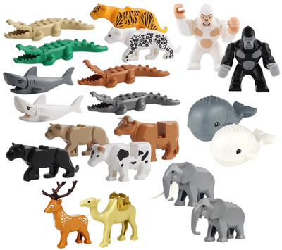 MOC Custom Printed Animal 2 Pack - BUNDLE AND SAVE!-