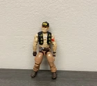1987 Gi Joe 3.75" Steam Roller v1 Figure Mobile Command Center Operator Hasbro