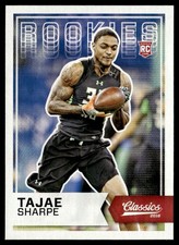 2016 Panini Classics Tajae Sharpe Rookie Tennessee Titans #271