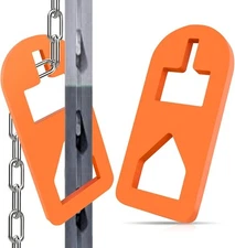 T Post Puller Fence Puller, Farm Equipment Tractor Accessories, orange 