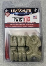LimbSaver TwistLox Limb Dampeners 4-Pack Split-Limb Crossbow Compound Bow Camo