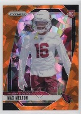 2024 Panini Prizm Rookies Orange Ice Prizm Max Melton #376 1lz5