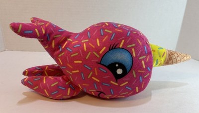 The Toy Factory Plush Parade Ice Cream Narwhal 8  Plush Stuffed Animal