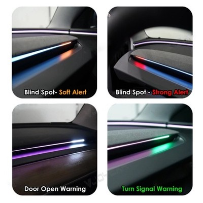 Innovative Automotive Ambient Lighting System Upgrades for Electric Vehicles