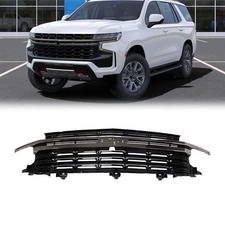 HC Style Front Mesh Grille For 2021 2022 2023 2024 Chevrolet Tahoe Suburban
