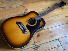1970s Framus Texan 5/196 Acoustic Guitar Made In Germany Roadworn