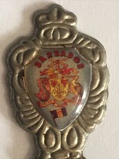 Vintage Souvenir Spoon Collectible Barbados