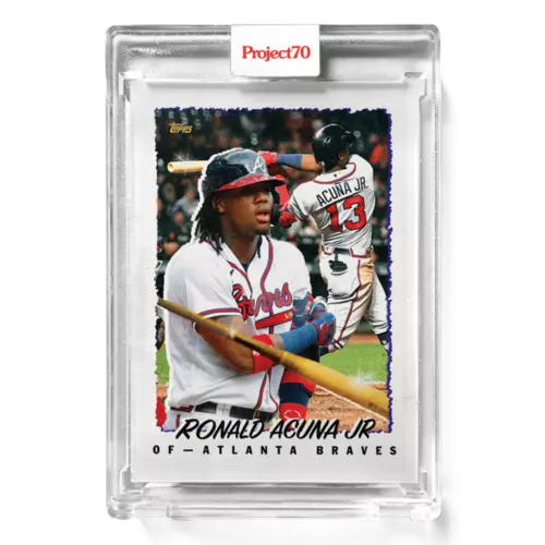 Topps Project 70 Card 790 - Ronald Acuna Jr by Infinite Archives BRAVES IN HAND!