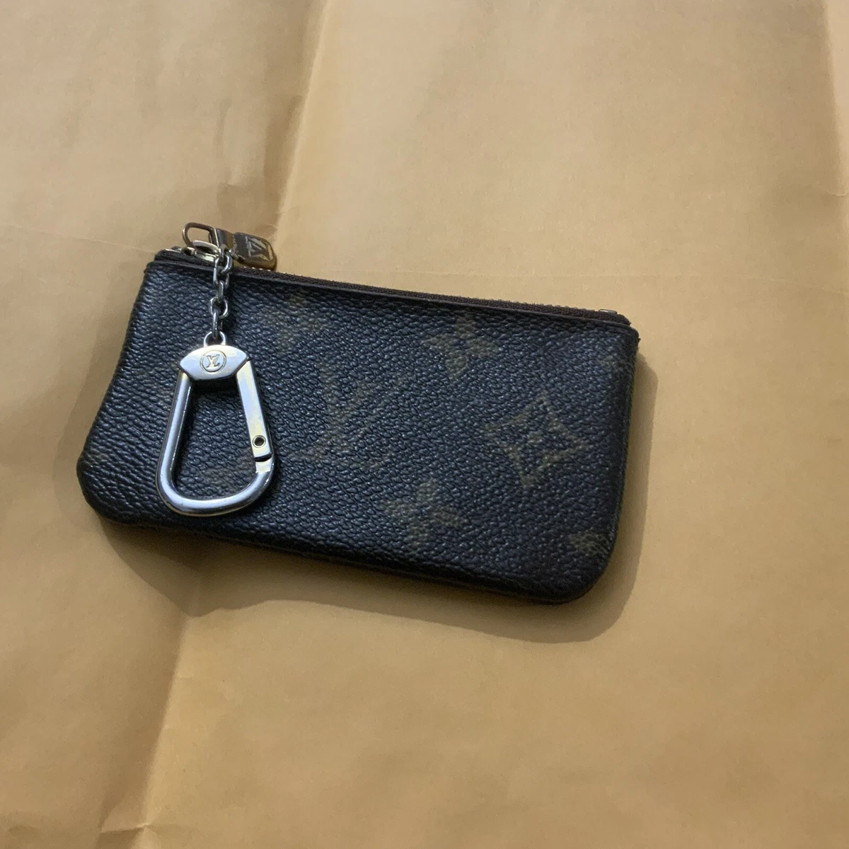 Louis Vuitton Monogram Key Cles Coin Pouch