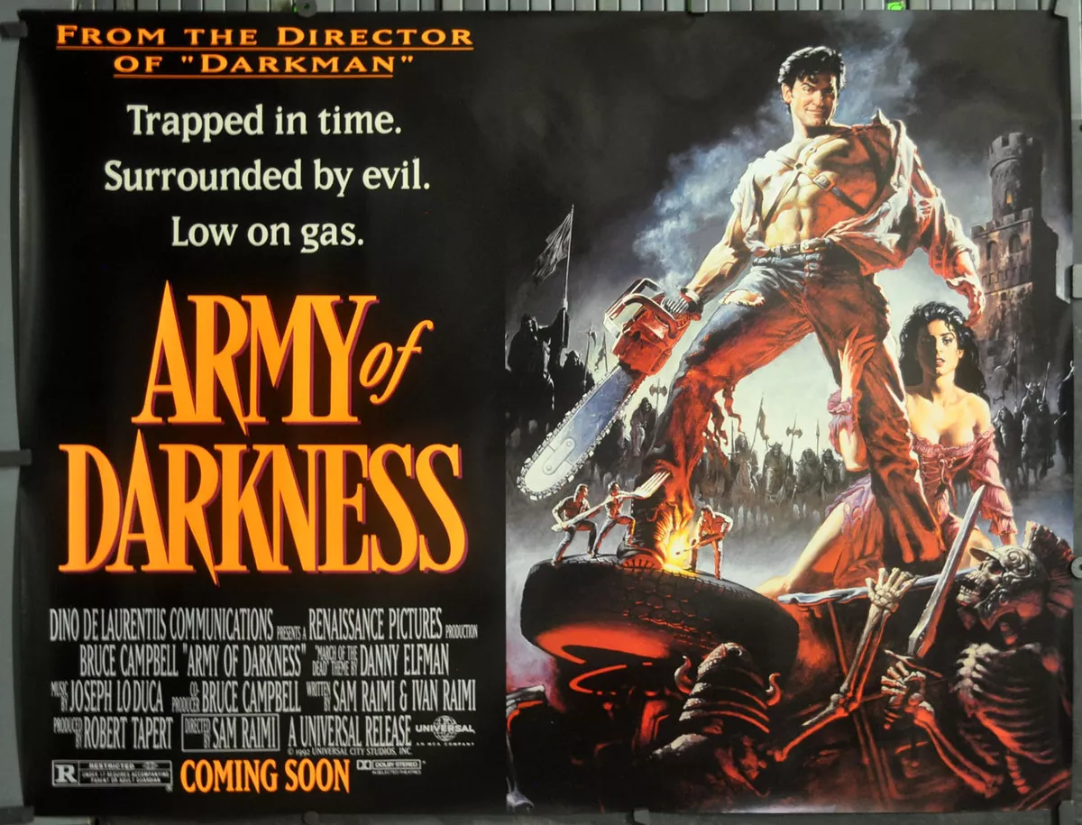 Army of Darkness-an Original Vintage Movie Poster for Sam