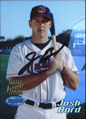 A2202- 2002 Bowman's Best #163 Josh Bard A RC Auto - NM-MT