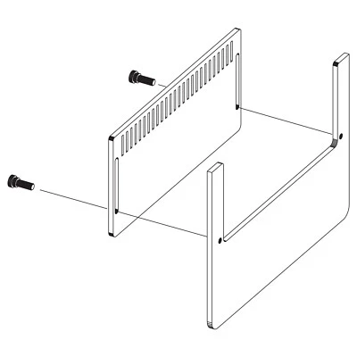 MARINE BIOSYSTEMS Refugium Kit Parts - Adjustable Depth Weir baffle